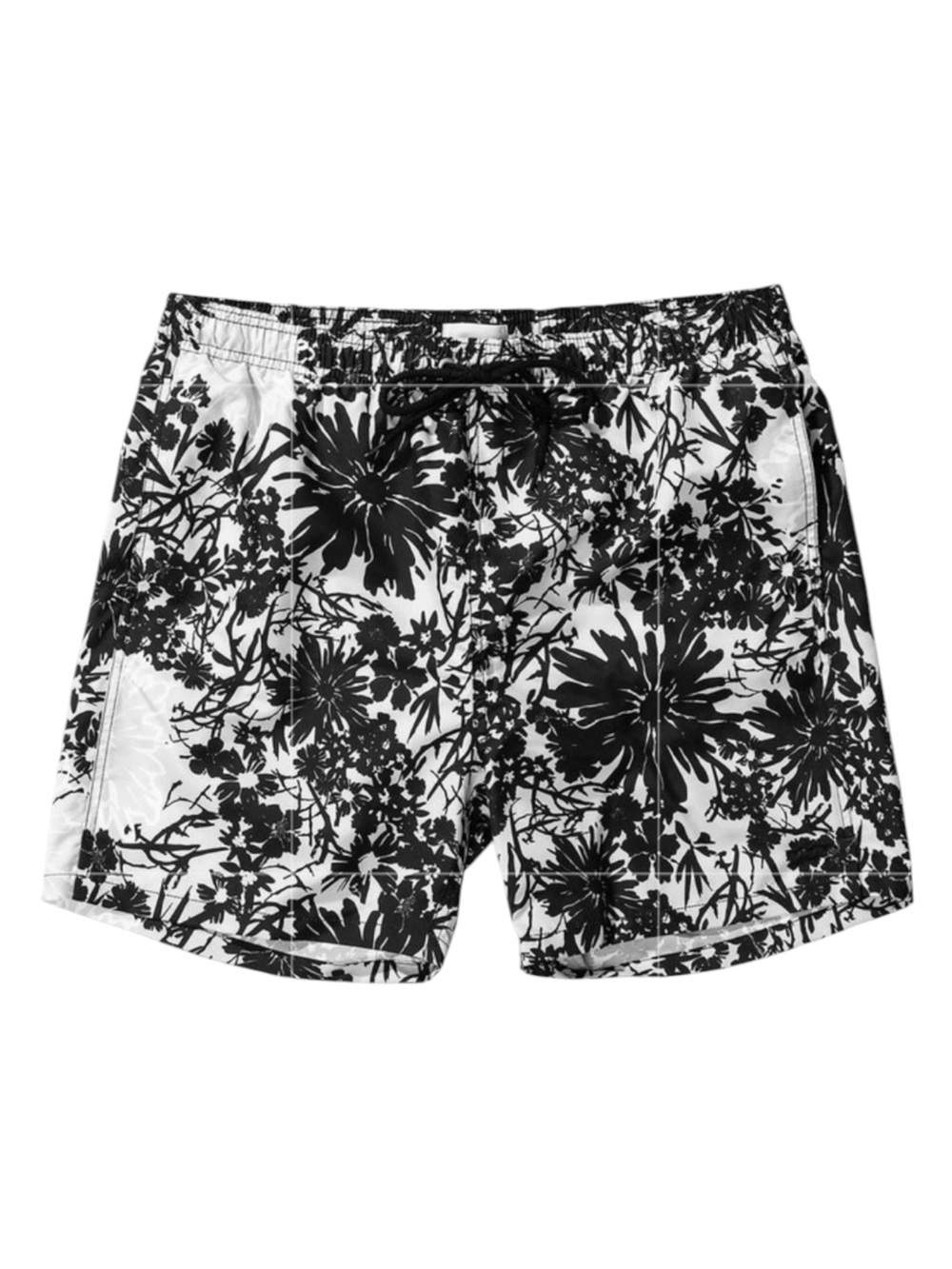 NORSE PROJECTS Flower Swim Shorts Scandinavian Black White Liberty London 📐M